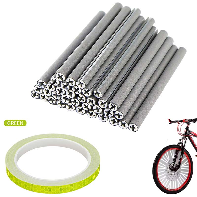 Spoke Reflector Set - Набор отражателей для велосипедных спиц Green