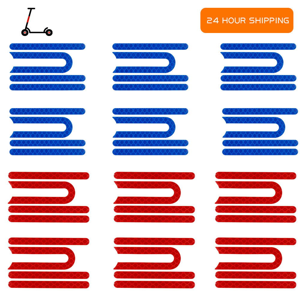 Spoke Reflector Set - 1/2/4/6 компл. светоотражающая наклейка на переднее