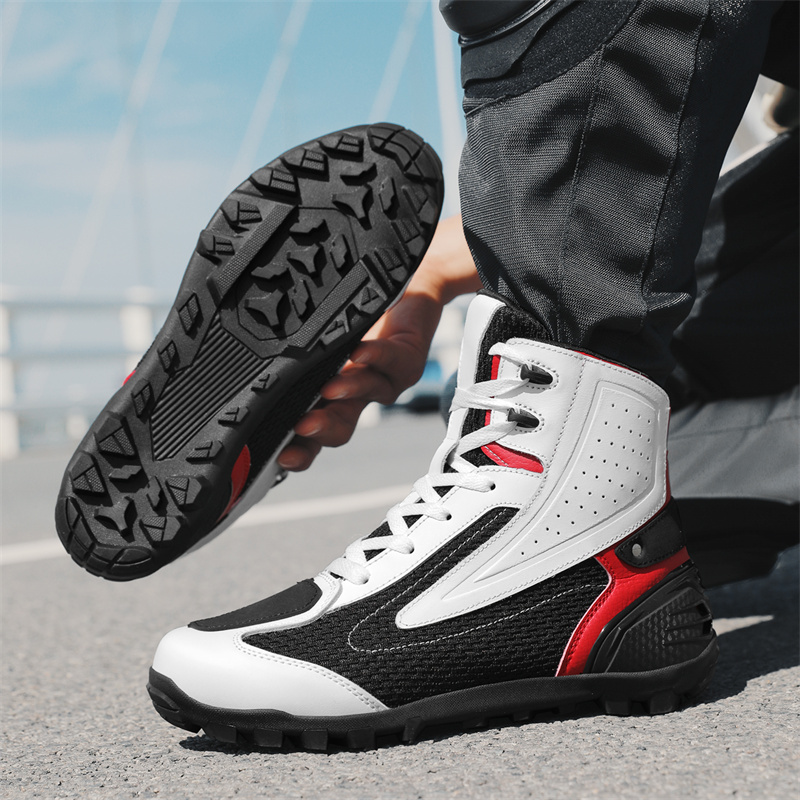 Cycling Commute Shoes - Велосипедные ботинки, водонепроницаемые мотоциклетные ботинки для