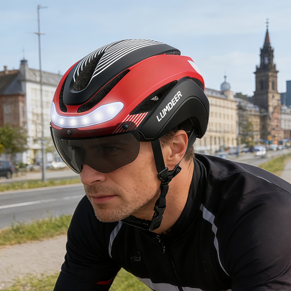 LUMDEER Шлем с указателем пово – обзор и цена Bike Light Front Rear