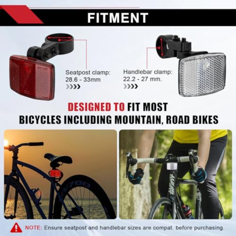 Набор из 8 светоотражателей дл – обзор и цена Spoke Reflector Set