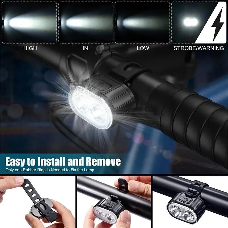 Перезаряжаемые передние и задн – обзор и цена Bike Light Front Rear