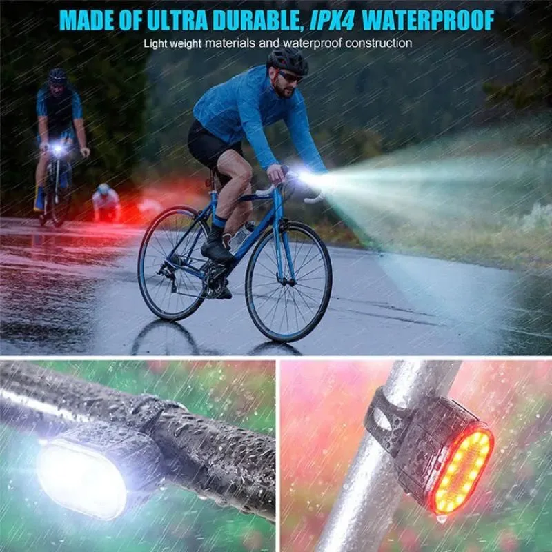 Перезаряжаемые передние и задн – обзор и цена Bike Light Front Rear