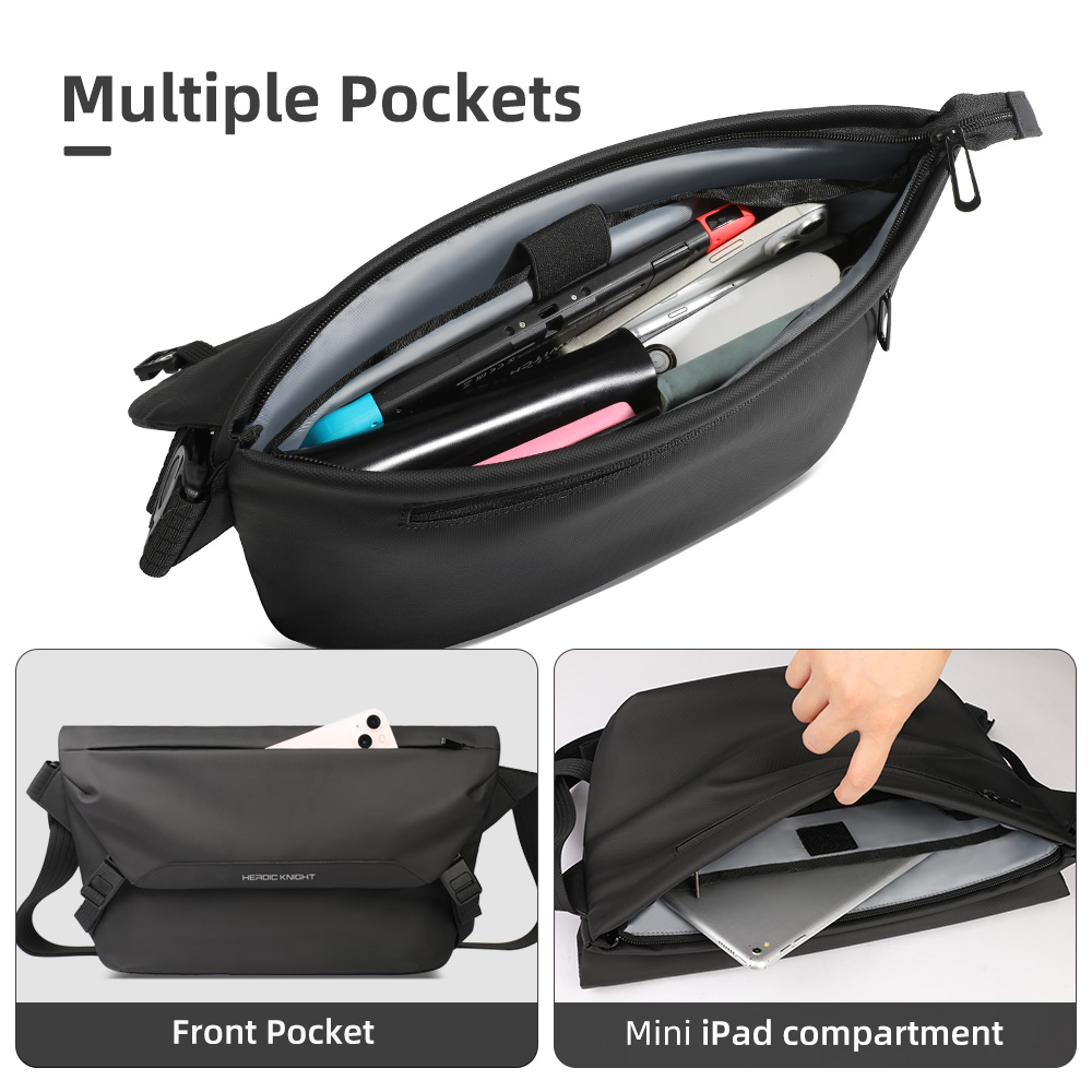 Мужская сумка через плечо Hcan – обзор и цена Cycling Commuter Backpack Waterproof