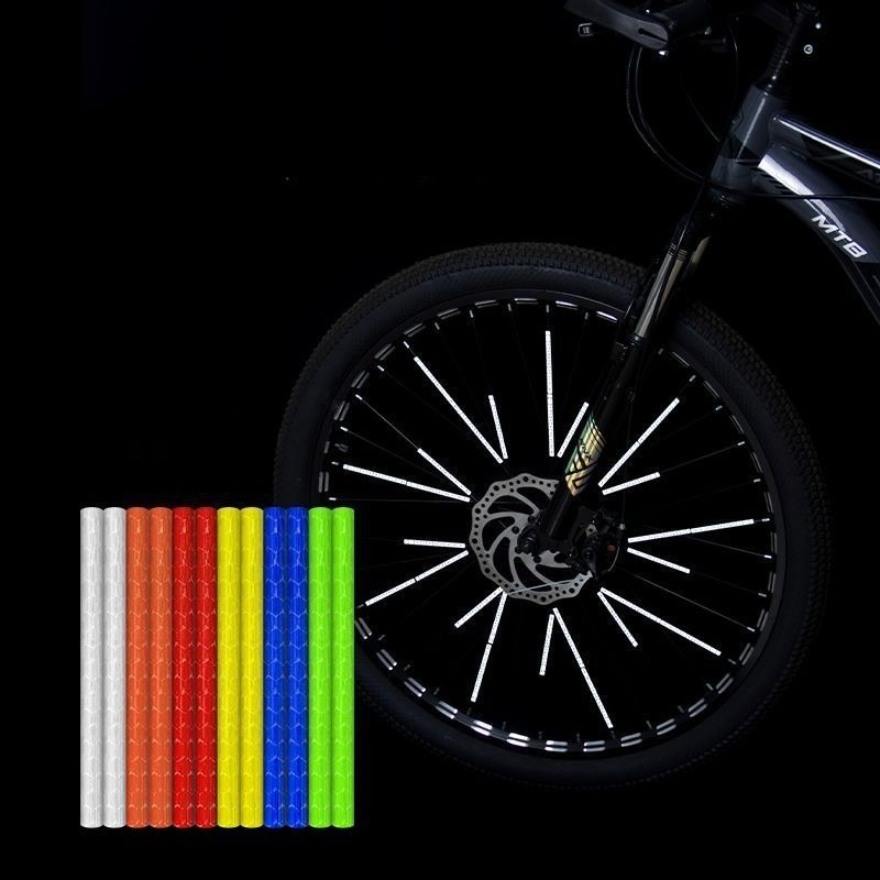 12 шт./набор. Светоотражающие  – обзор и цена Spoke Reflector Set